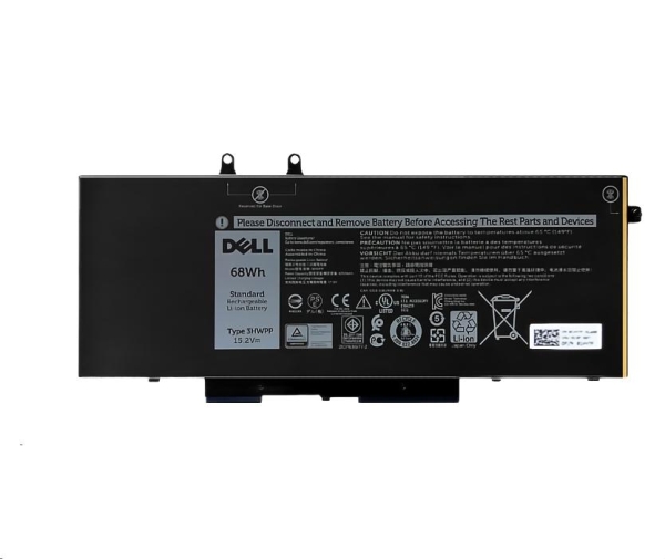 Original 4250mAh 68Wh Dell Latitude 14 5410 V8TT4 Batería