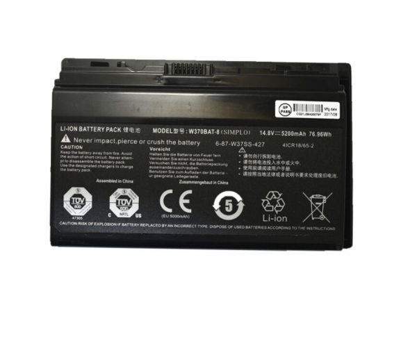 Original 5200mAh 76.96Whr Batería Schenker XMG A503