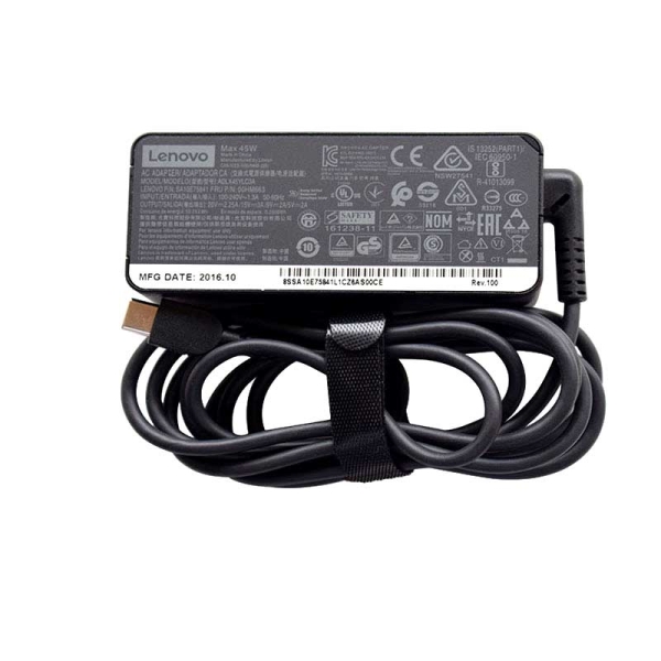 Original 45W USB-C Lenovo ThinkPad T570 20H9001G Adaptador Cargador