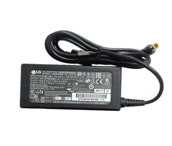 Original 65W Adaptador Cargador LG Monitor-TV 29MT45D-PZ 29MT45D-PC