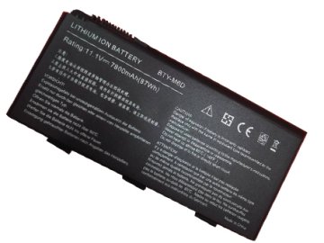 7800mAh 9Cell MSI GT60 2OC-016RU GT60 2OC-047XPL Batería