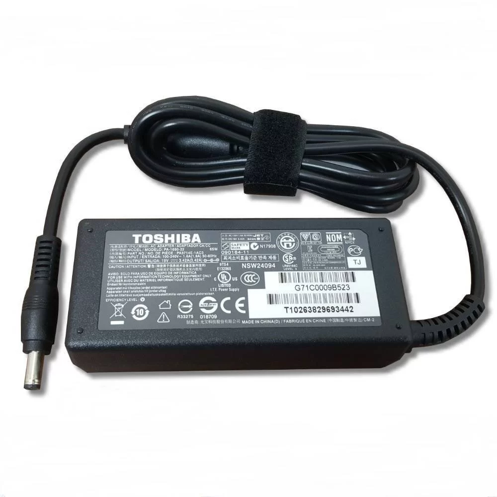 Original 65W Adaptador Cargador Toshiba Satellite C70D-C-105 Original 65W Adaptador Cargador Toshiba Satellite C70D-C-105