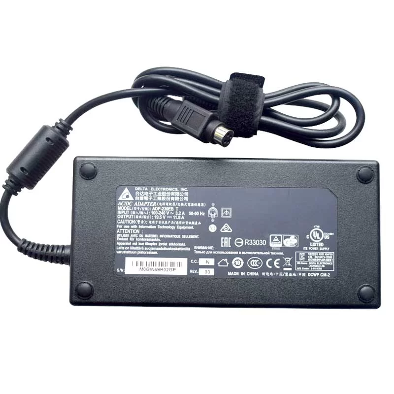 Original Adaptador Cargador MSI GT62VR 6RE-085FR 230W Original Adaptador Cargador MSI GT62VR 6RE-085FR 230W